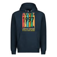 Navy August 1997 23 Years Old 23rd Birthday Premium Hoodie - Bettercallsaul