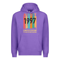 Purple August 1997 23 Years Old 23rd Birthday Premium Hoodie - Bettercallsaul