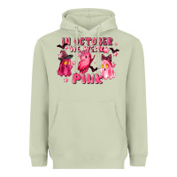 Matcha in october we wear pink Heavyweight Hoodie - LillyAllenDesigns