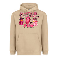 Mushroom in october we wear pink Heavyweight Hoodie - LillyAllenDesigns