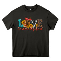Asphalt love german shepherd Heavy Core Tee - Artiststas