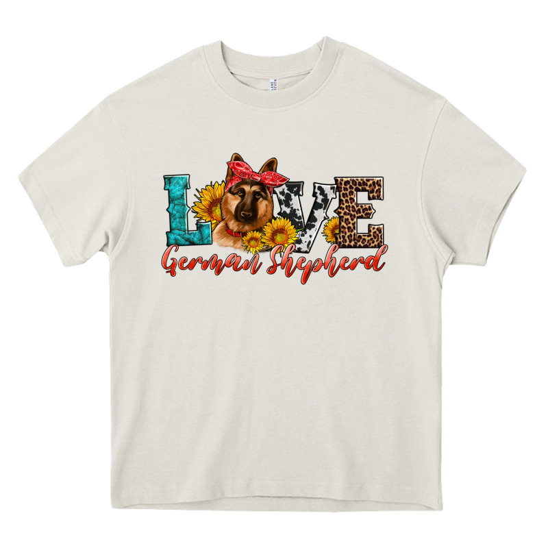Love German Shepherd Heavy Core Tee by Artiststas | Teevron