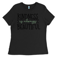 Black kindness Ladies Tee - Unal Design
