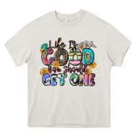 Cream life is good you should get one Heavy Core Tee - Zillion Design Studio
