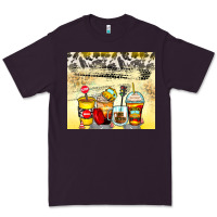 Plum bus driver coffee cups Premium Tee - Zillion Design Studio
