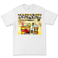 White bus driver coffee cups Premium Tee - Zillion Design Studio