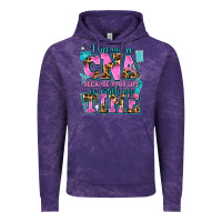 Cloud Purple i became a cna because your life is worth my time Vintage Hoodie - AdoDesignShop