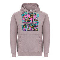 Vintage Zinc i became a cna because your life is worth my time Vintage Hoodie - AdoDesignShop