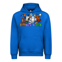 Cobalt spooky vibes sports ghosts Urban Hoodie - CowGirlArtShop
