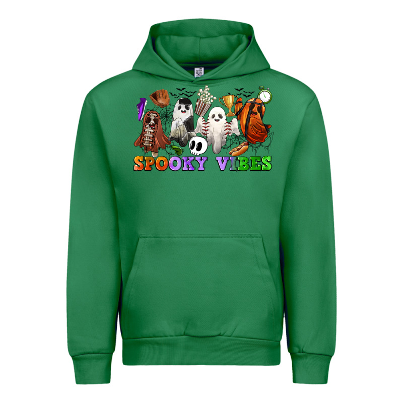 Spooky Vibes Sports Ghosts Urban Hoodie by CowGirlArtShop | Teevron