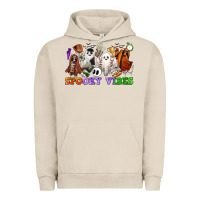 Pigment French Oak spooky vibes sports ghosts Urban Hoodie - CowGirlArtShop