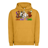 Pigment Peanut Butter spooky vibes sports ghosts Urban Hoodie - CowGirlArtShop