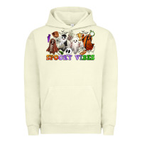 Pigment Pistachio spooky vibes sports ghosts Urban Hoodie - CowGirlArtShop