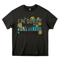 Asphalt i'm sorry for the mean hurtful things i said Heavy Core Tee - Zillion Design Studio