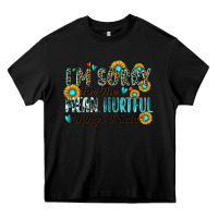 Black i'm sorry for the mean hurtful things i said Heavy Core Tee - Zillion Design Studio