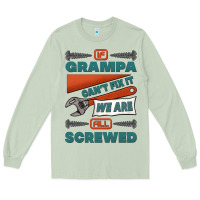 Matcha if grampa can't fix it we are all screwed Long Sleeve Tee - Jasminsmagicworld