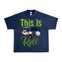 Navy this is how i roll Urban Heavy Tee - Artiststas