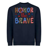 Navy honor the brave Heavyweight Sweatshirt - Artiststas