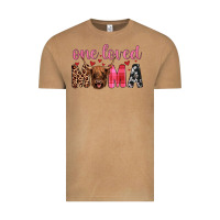 Vintage Camel highland cow one loved mama Vintage Tee - JahusDesignShop