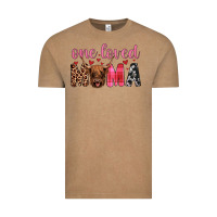 Vintage Coffee highland cow one loved mama Vintage Tee - JahusDesignShop
