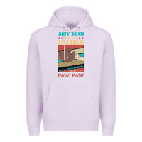 Lilac Any man can be a father But it take someone special to be a Pawpaw Premium Hoodie - Bettercallsaul