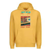 Mustard Any man can be a father But it take someone special to be a Pawpaw Premium Hoodie - Bettercallsaul