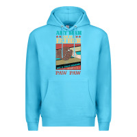 Ocean Blue Any man can be a father But it take someone special to be a Pawpaw Premium Hoodie - Bettercallsaul