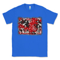 True Royal bandana cowhide denim background Classic Tee - AdoDesignShop