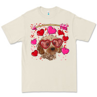 Bone valentine's day cockapoo Premium Tee - RanaPortraitStore
