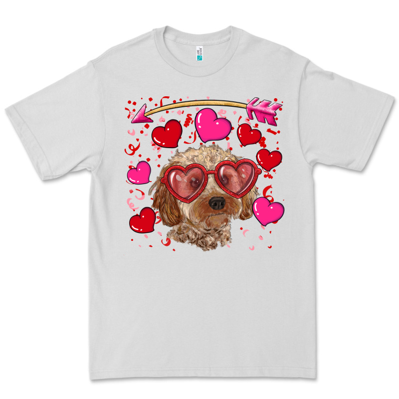 Valentine's Day Cockapoo Premium Tee by RanaPortraitStore | Teevron