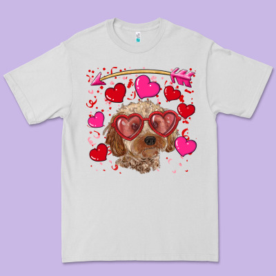 Premium Tee valentine's day cockapoo