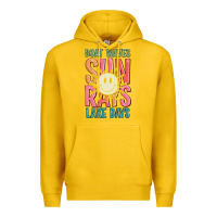 Lemon boat waves sun rays lake days Premium Hoodie - JahusDesignShop