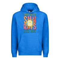 True Royal boat waves sun rays lake days Premium Hoodie - JahusDesignShop
