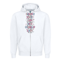 White believe like mary trust like joseph valentine s da Zipper Hoodie - MaliasSmallBusiness