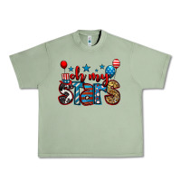 Oil Green oh my stars 4th of july Urban Heavy Tee - Jasminsmagicworld