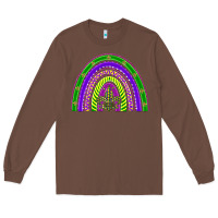 Chestnut mardi gras rainbow Long Sleeve Tee - BarkalooDesign