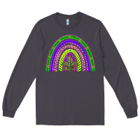 Mardi Gras Rainbow Long Sleeve Tee | Teevron
