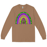 Toasted Coconut mardi gras rainbow Long Sleeve Tee - BarkalooDesign