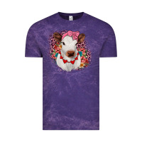 Cloud Purple heifer valentines Vintage Tee - JahusDesignShop