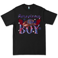 Black American boy with cowboy Premium Tee - texasbilliewilder