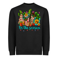Black tis the season christmas tree  cake Heavyweight Sweatshirt - AdoDesignShop
