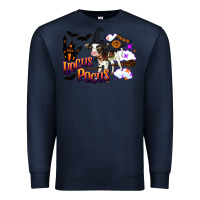 Navy Hocus Pocus Holstein Baby Premium Sweatshirt - LillyAllenDesigns