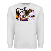 Oatmeal Heather Hocus Pocus Holstein Baby Premium Sweatshirt - LillyAllenDesigns