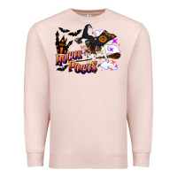 Pale Pink Hocus Pocus Holstein Baby Premium Sweatshirt - LillyAllenDesigns