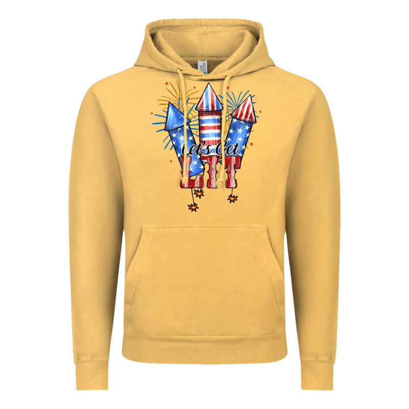Let’s Get Lıt Vintage Hoodie by JahusDesignShop | Teevron