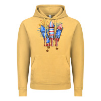 Vintage Mustard Let’s Get Lıt Vintage Hoodie - JahusDesignShop