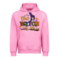 Fuchsia Pink the witch is in Urban Hoodie - CowGirlArtShop