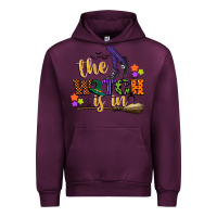 Mauve Wine the witch is in Urban Hoodie - CowGirlArtShop