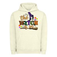 Pigment Pistachio the witch is in Urban Hoodie - CowGirlArtShop