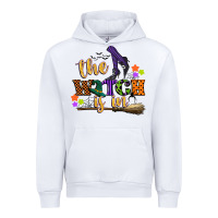 White the witch is in Urban Hoodie - CowGirlArtShop